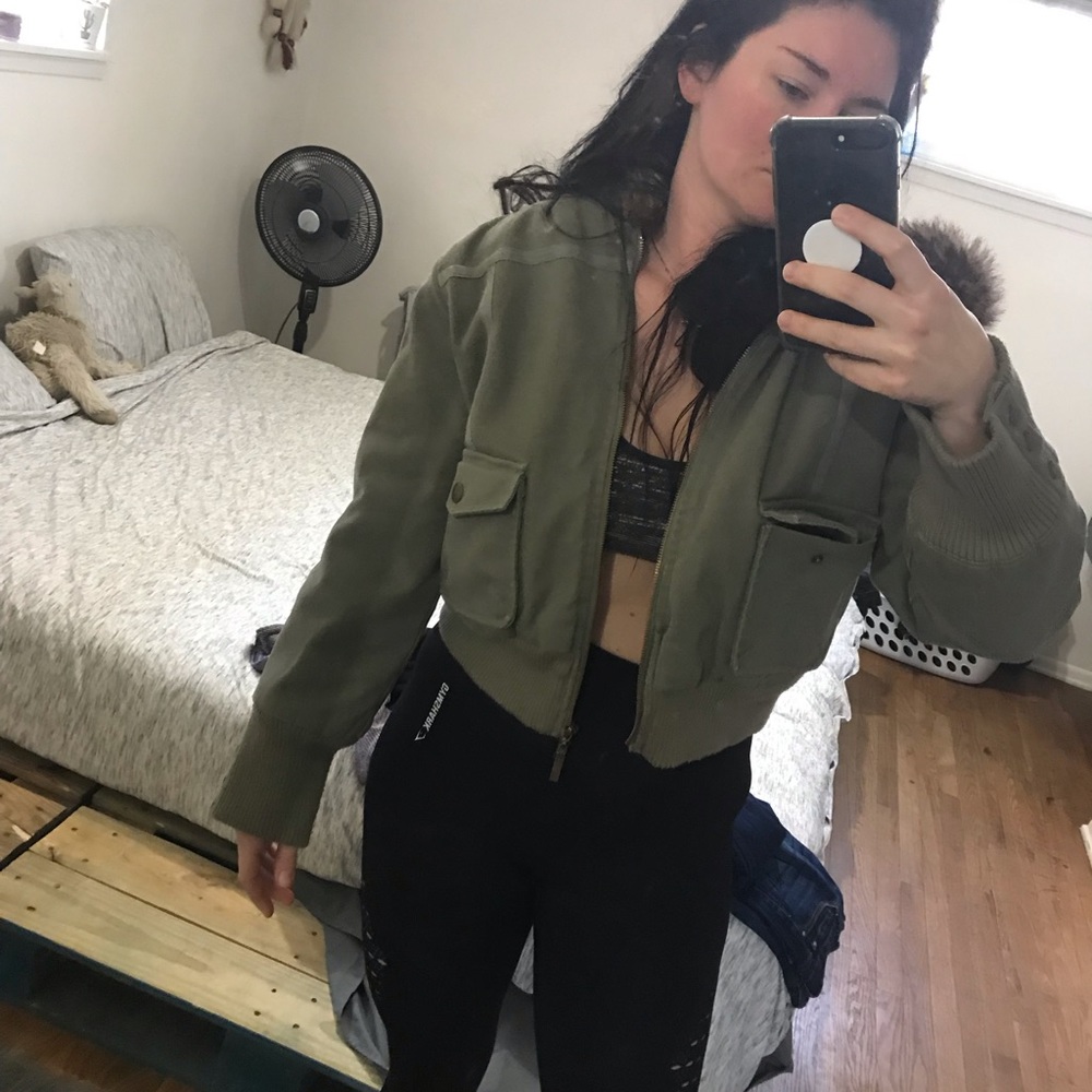 Steve Madden Faux Fur Hooded Jacket